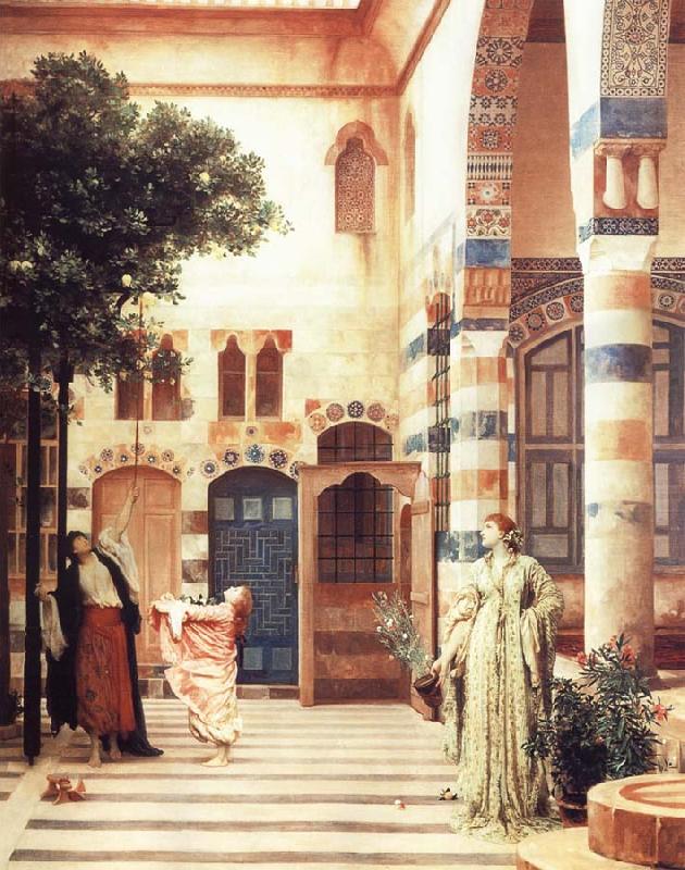 Old Damascus The Jewish Quarter, Lord Frederic Leighton